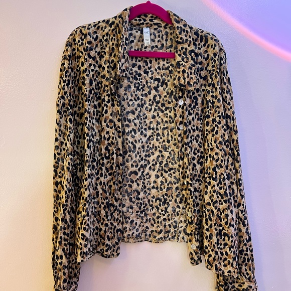 Leopard Print Cardigan - Picture 3 of 4
